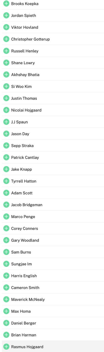 PADRAIG HARRINGTON TRACKER tweet media