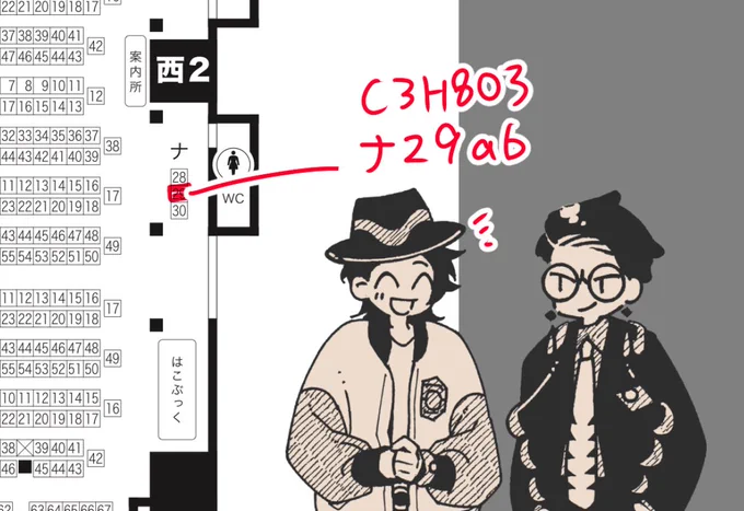 すぱこみ!!!!!!!!個人誌出せんのか!?ってぐらいスケジュールがミチミチですよろしくお願いします。アンソロはでます。 