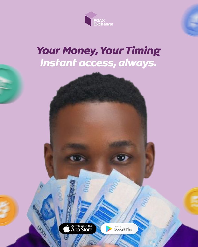 Foaxexchange's tweet photo. @hypetribeng No delays, no uncertainty — just full control over your assets whenever you need to convert to Naira. https://t.co/IzemyO0HBi