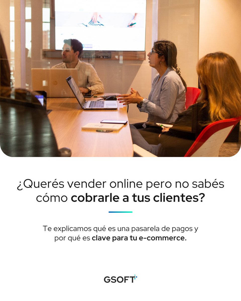 GSOFTuy's tweet photo. Tu tienda online está funcionando, pero todavía no sabés cobrar?

Te contamos qué es una pasarela de pagos, por qué la necesitás y cómo elegir una opción segura.

Desarrollamos soluciones tecnológicas simples y confiables.

Factura, cobrá y gestioná desde un solo lugar. https://t.co/PKre28cfcZ