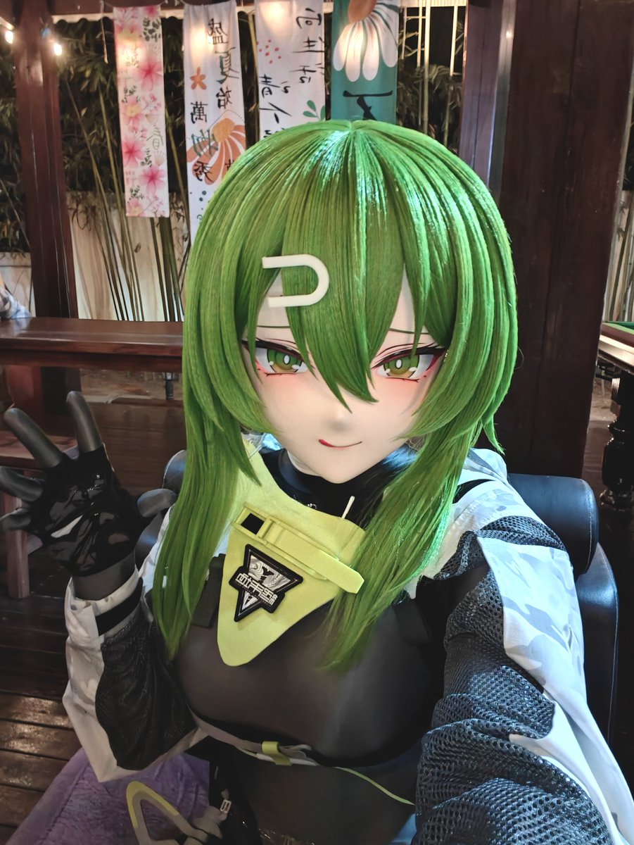 Z7行动小组，萤石。嗯...不说点什么吗❤️

#着ぐるみ #kigurumi #endfield