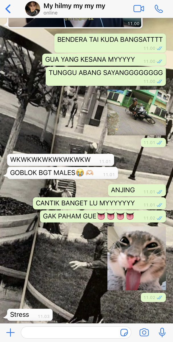 ketrupuk's tweet photo. HILMY LO KENAPA ANJING https://t.co/j14TATZIAl