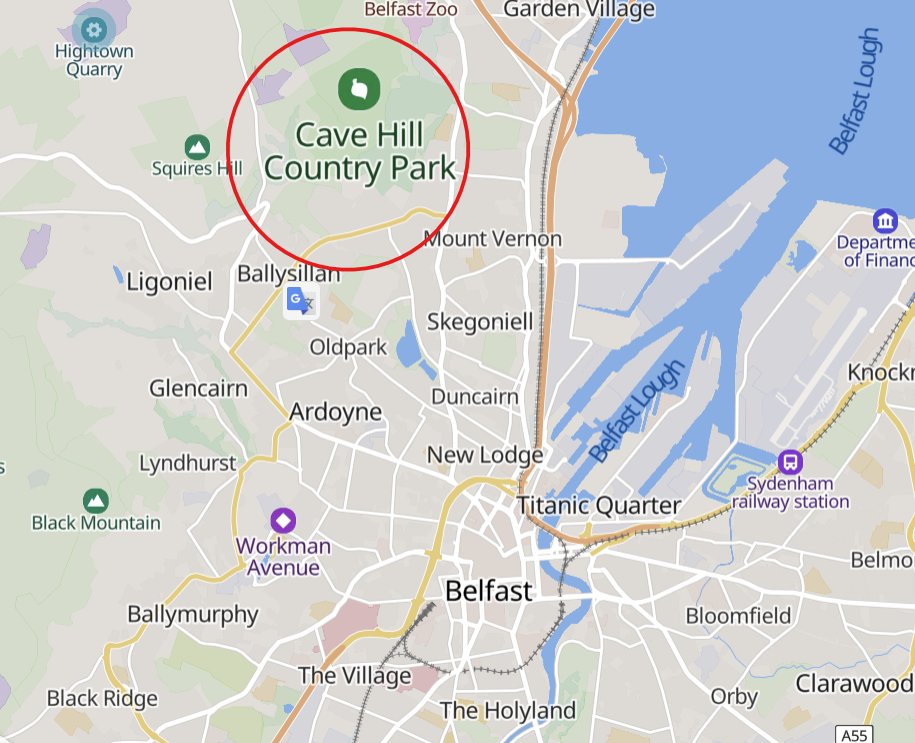 TracTerrorism's tweet image. Two Suspects Hijack a Vehicle, Cave Hill Country Park, #Belfast, County Antrim, #NorthernIreland, UK 
trackingterrorism.org/chatter/hijack…