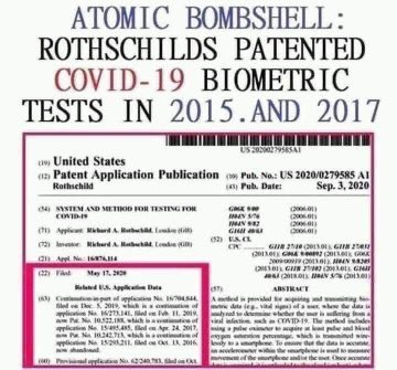 Nesara101's tweet photo. ROTHSCHILDS PATENTED CV19 

- EXPOSED 🇺🇸 SHARE https://t.co/vdzPl3Y5UQ