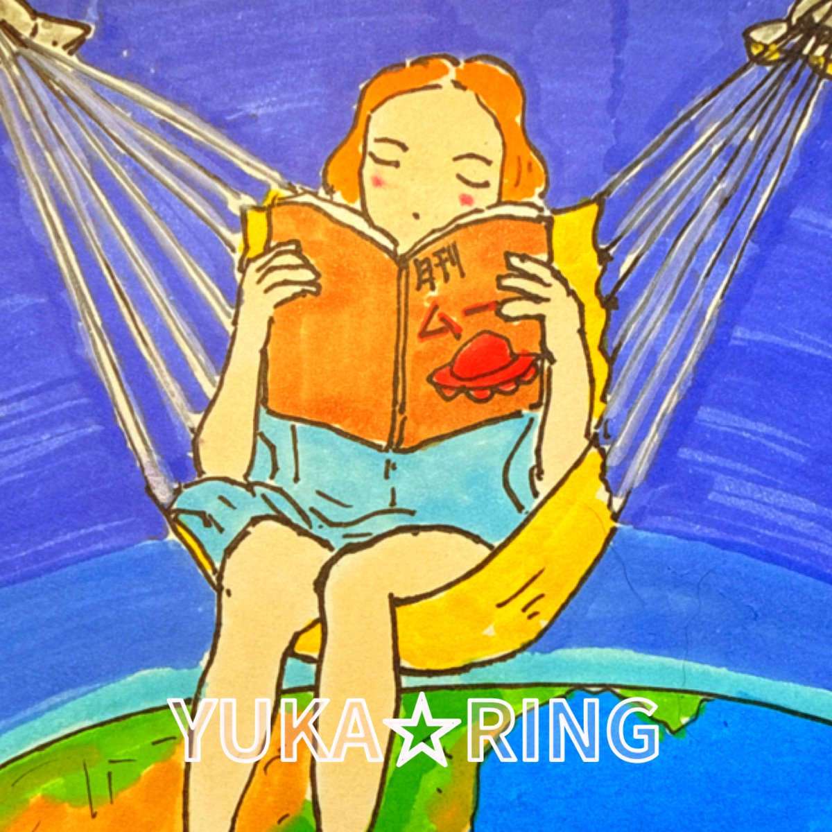 かとうゆかり🌹一発描きイラストアート🌹 tweet media