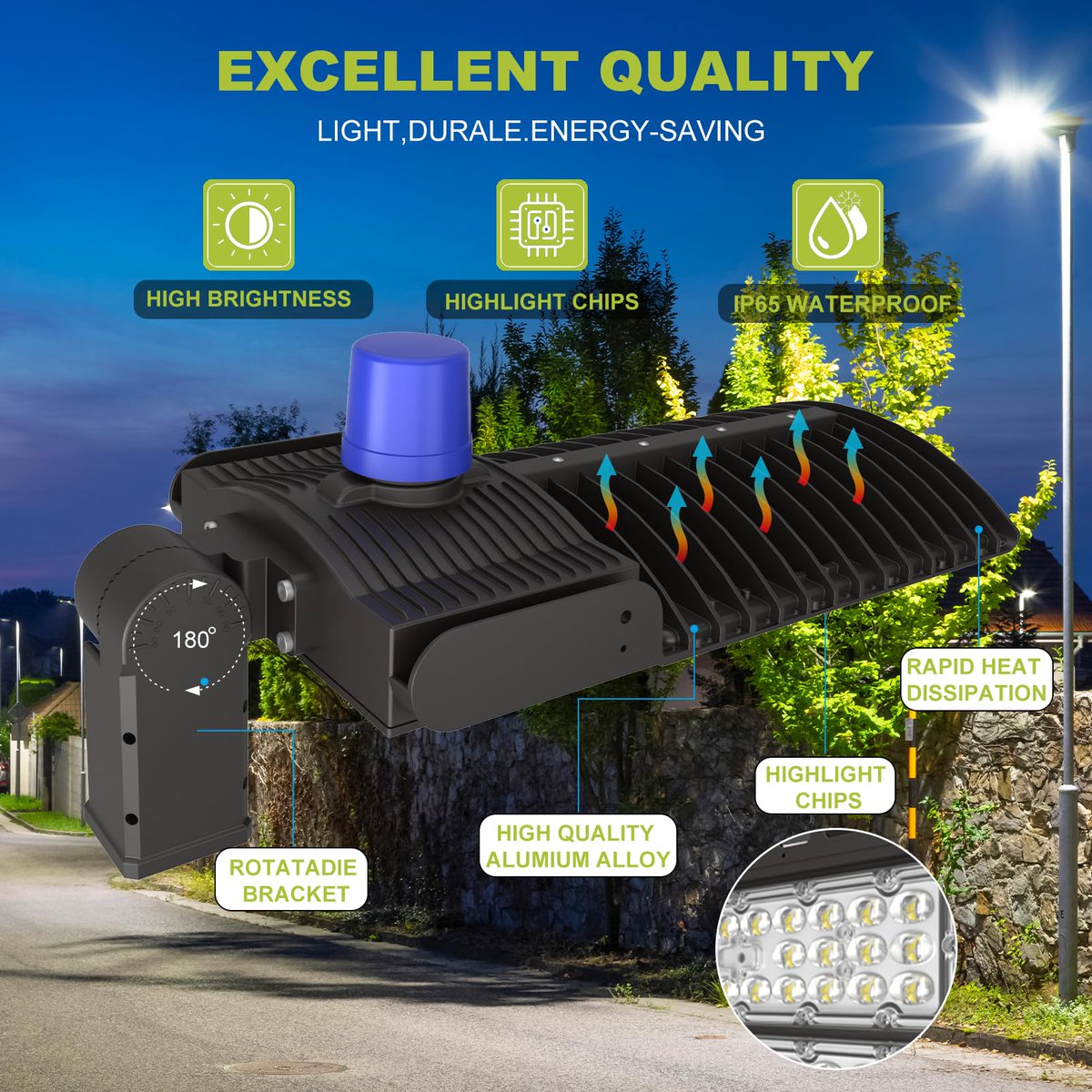 hyleleus's tweet image. Switch to LED street lights and save energy while contributing to a greener planet.
#SustainableLighting #EcoFriendly #LEDStreetLights #GreenEnergy #UrbanLighting