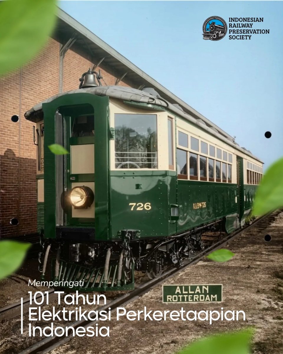 Indonesian Railway Preservation Society (IRPS) tweet media