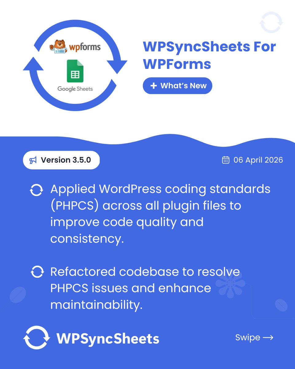 WPSyncSheets - Import Export for WordPress & Woo tweet media