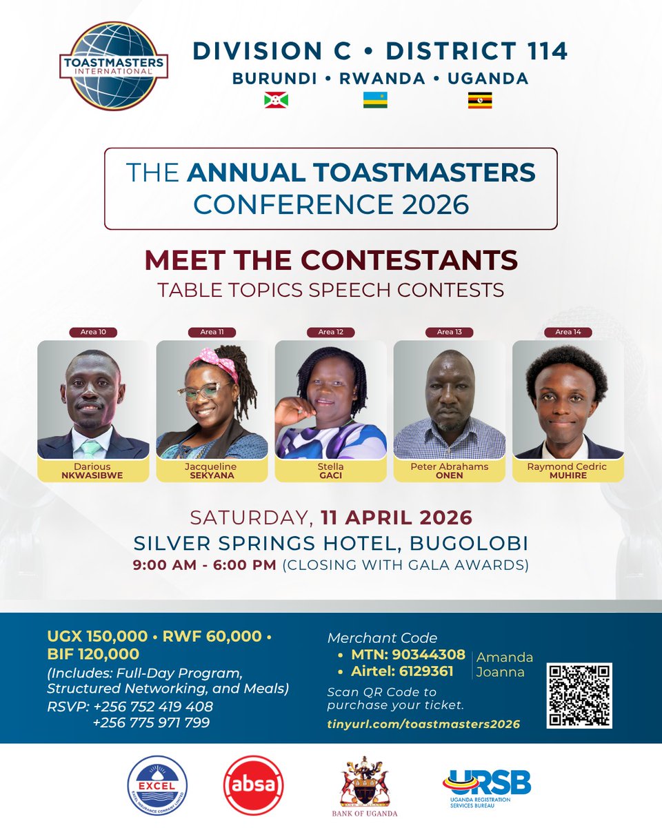 Toastmasters Uganda tweet media