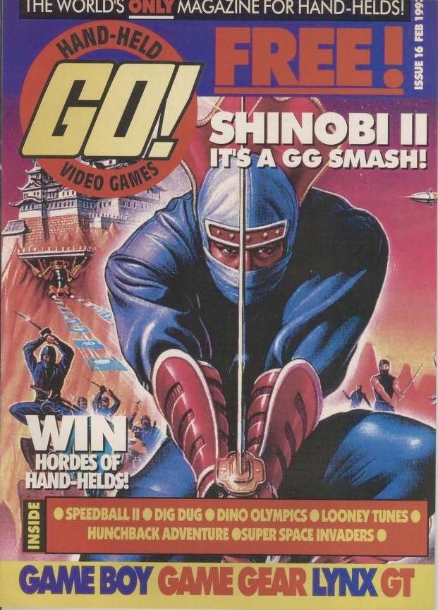 american80s's tweet image. The glory days of handheld gaming. With Gameboy, Atari Lynx, Game Gear and the PC Engine GT competing for market share, CVG launched a mini magazine in 1992 to cover everything…

#Gameboy #GameGear #AtariLynx #PCengine #Shinobi #CVG #Sega 🥷