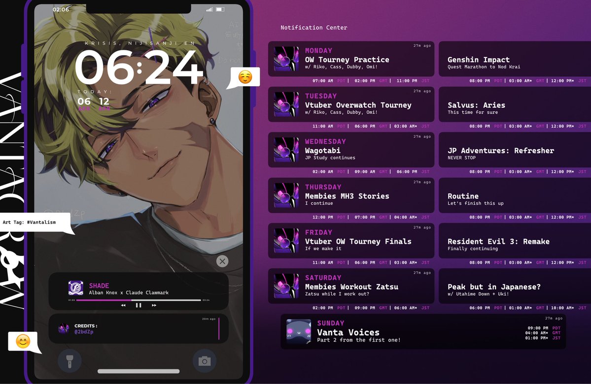Vantacrow Bringer🃏🔪 NIJISANJI EN tweet media