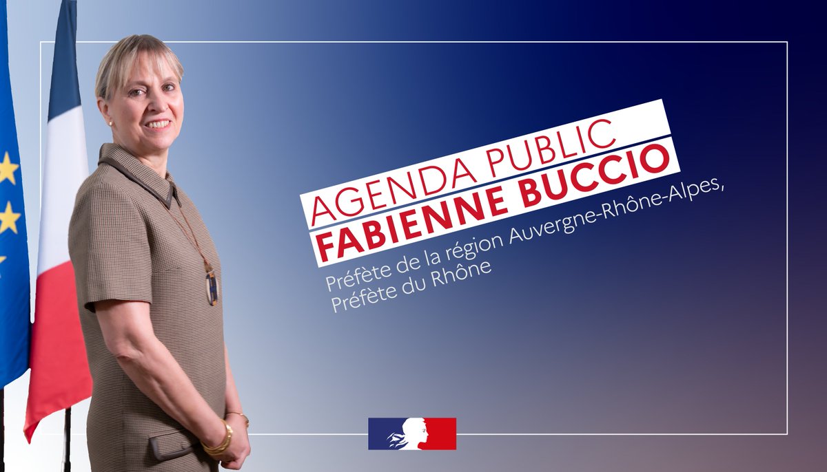 Image de Préfète de région Auvergne-Rhône-Alpes et du Rhône : Retrouvez l’agenda public de Fabienne BUCCIO, préfète de la région Auvergne-Rhône-Alpes, préfète du 