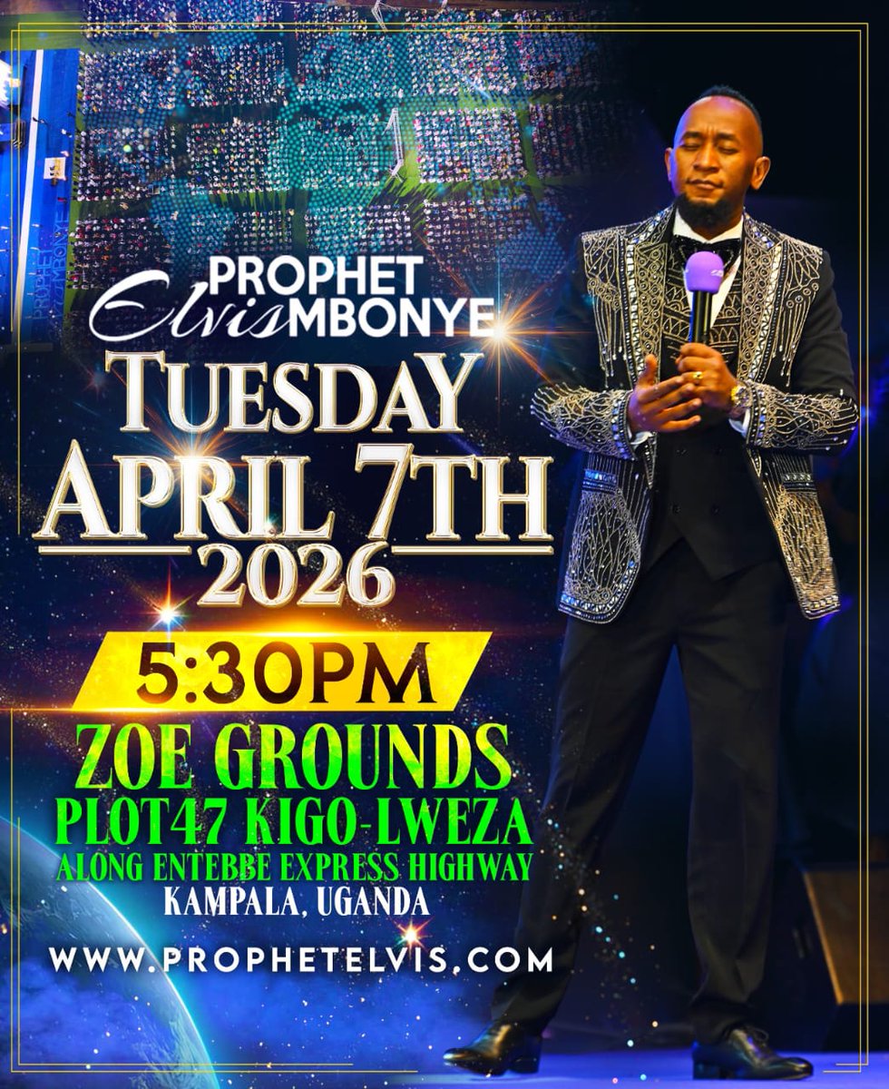 This is the only mood!! Tuesday cant wait!!
🎶🎶He rose, He rose, He rose from the dead;
He rose, He rose, He rose from the dead;
He rose, He rose, He rose from the dead,
And the Lord shall bear my spir­it home.🎶🎶
#ProphetElvisMbonye