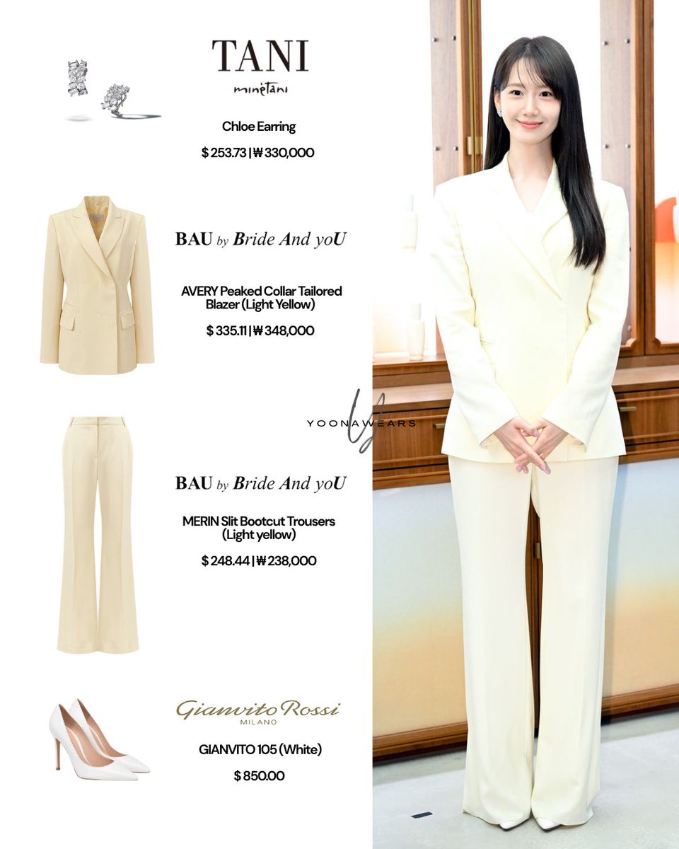 à la mode yoona tweet media