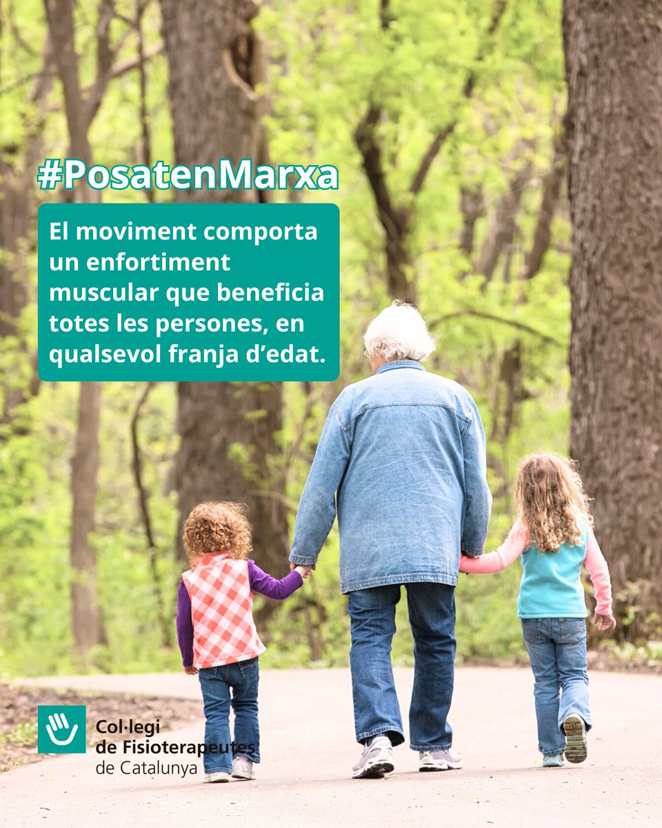 ColFiCat's tweet photo. 🙌 #PosatenMarxa! Avui és el Dia Mundial de l’Activitat Física i el celebrem promovent el moviment en el nostre dia a dia!

✅ L’activitat física és una eina de salut i benestar per fer front un dels principals factors de risc als països occidentals: el sedentarisme.

@salutcat https://t.co/haKZsX6zkf
