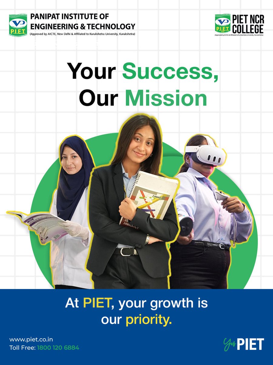 PIET Group, Panipat tweet media