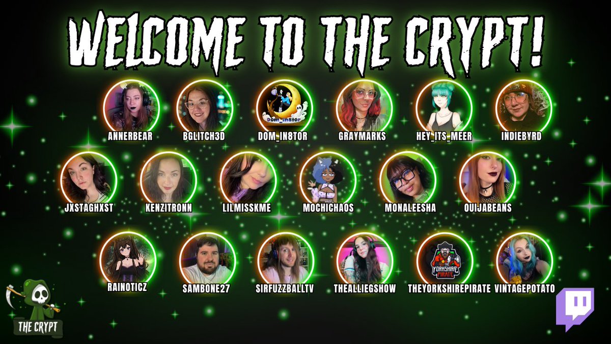The Crypt Stream Team tweet media