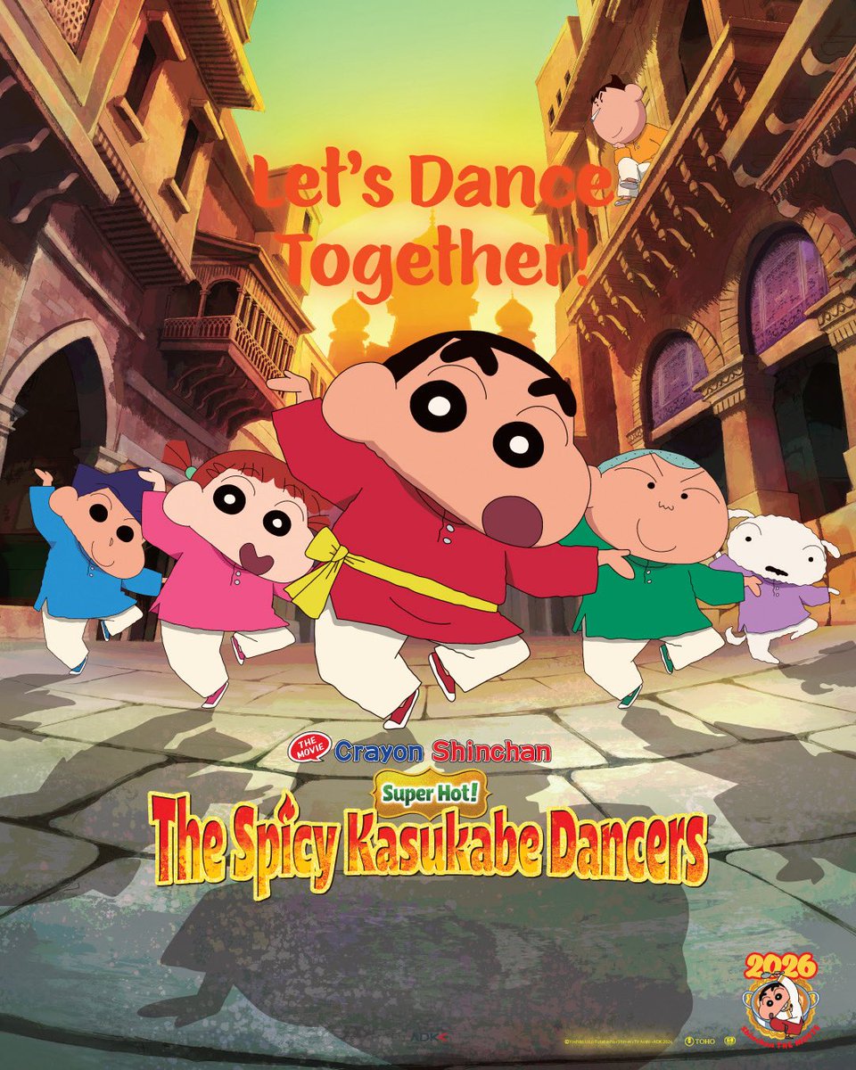 loketscreen's tweet image. India chaos level dewa dengan tingkah Shin-chan!🤣

Di India Shin-chan menghadapi Bo yang kesurupan! Kira-kira Bo kesurupan gara-gara apa ya? 👀 Siapa nih yang udah nggak sabar buat mengikuti ke-absurd-an Shin-chan dalam menjalani keseharian? Film ini #PASTIBISA bikin bahagia
