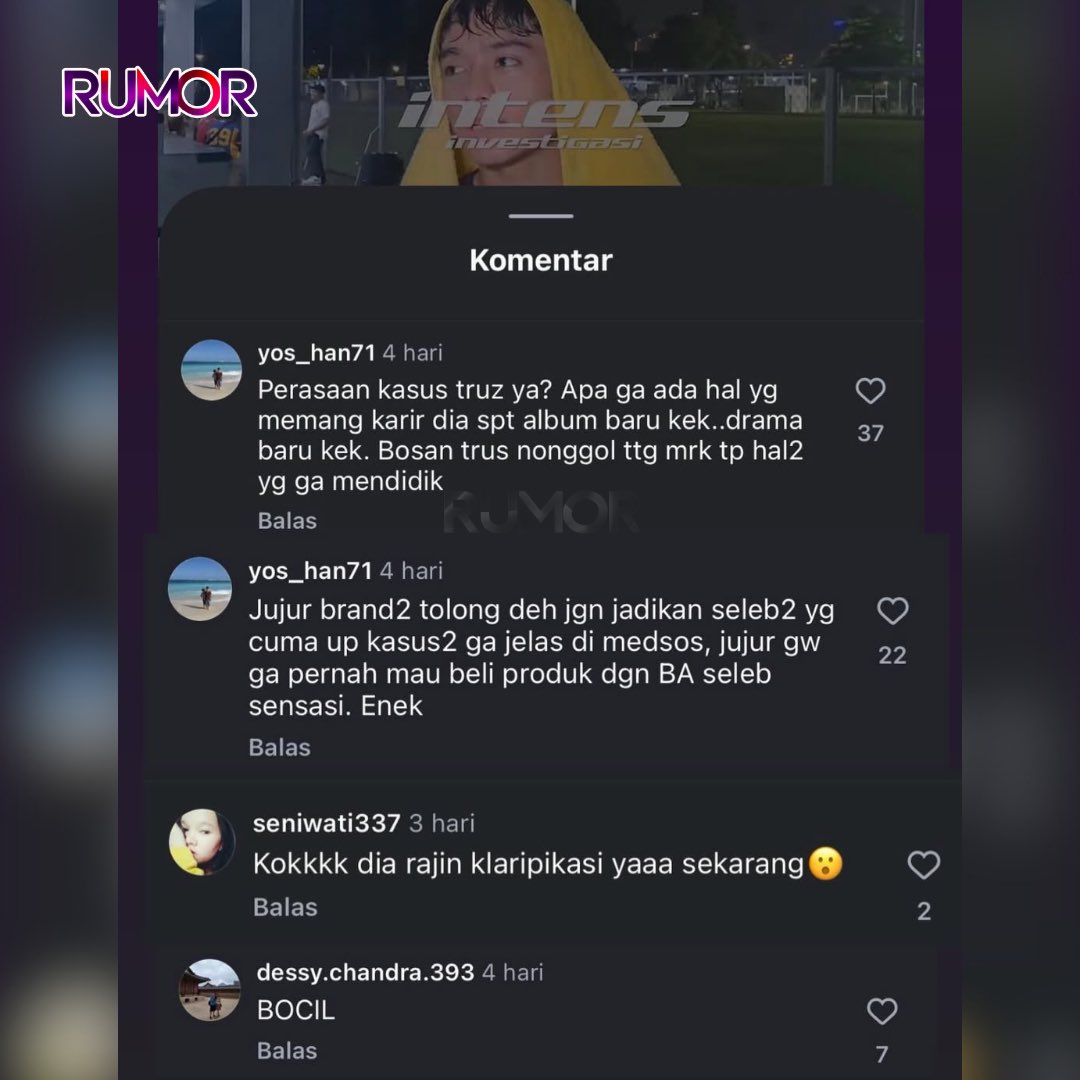 rumormediaid's tweet image. Ruben Onsu menanggapi komentar netizen yang menyebut Betrand Peto alami kasus terus menerus dan dianggap sering memberikan klarifikasi akhir-akhir ini. Dalam unggahannya ruben onsu menanggapi satu persatu komentar negatif untuk putranya betrand peto #betrandpeto #netizen
