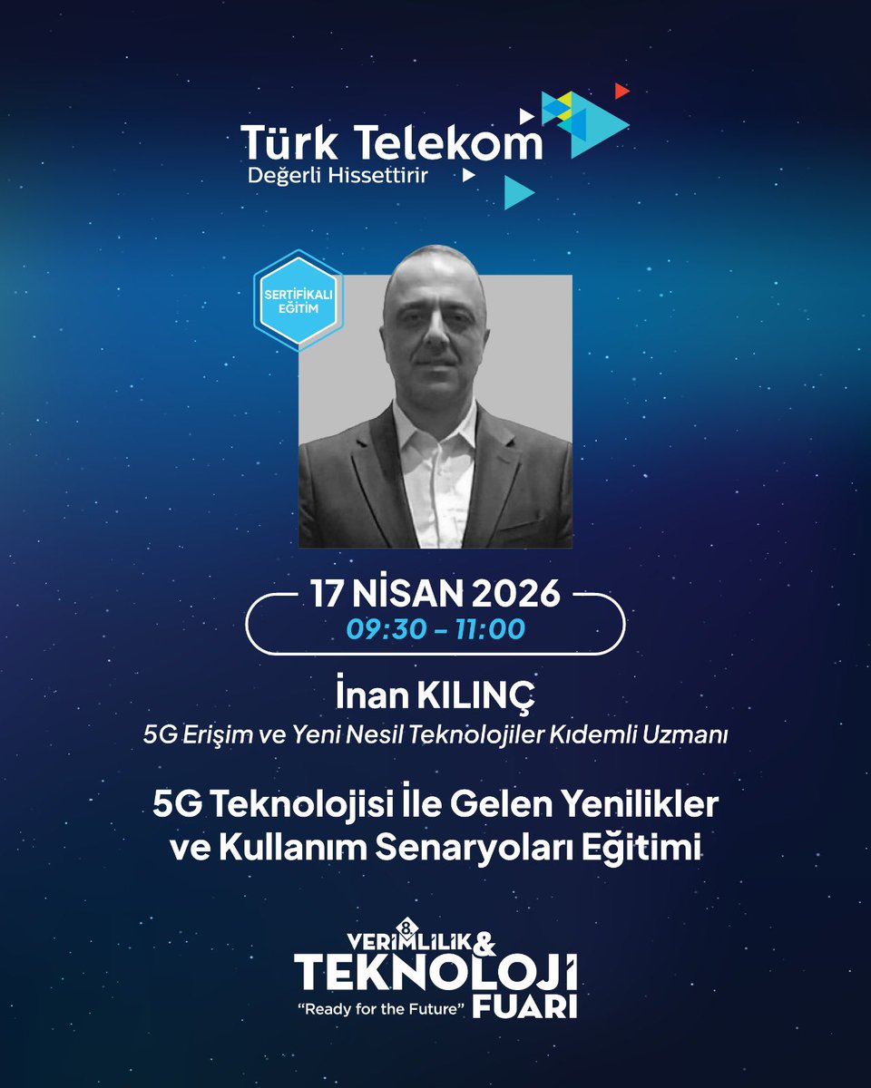 Verimlilik ve Teknoloji Fuarı tweet media