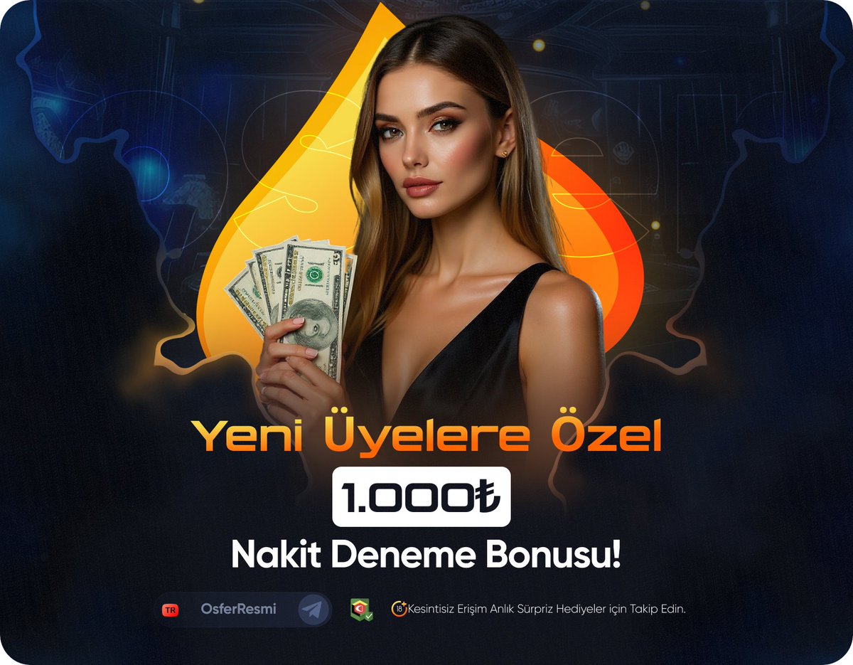 OsferResmi's tweet photo. 💰Yeni Üye Olan Tüm Üyelerimizin Dikkatine !

Deneme Bonusunu Betosfer'de Kullan ! 

🔼 Artırılmış Oranlar

💯 Her gün 2.000₺ Bonus Fırsatı

🎩 Üye Ol, Bottan Deneme Bonusunu (https://t.co/haYOFCd0rL) Kullan ! https://t.co/V2Pn1sSlDl