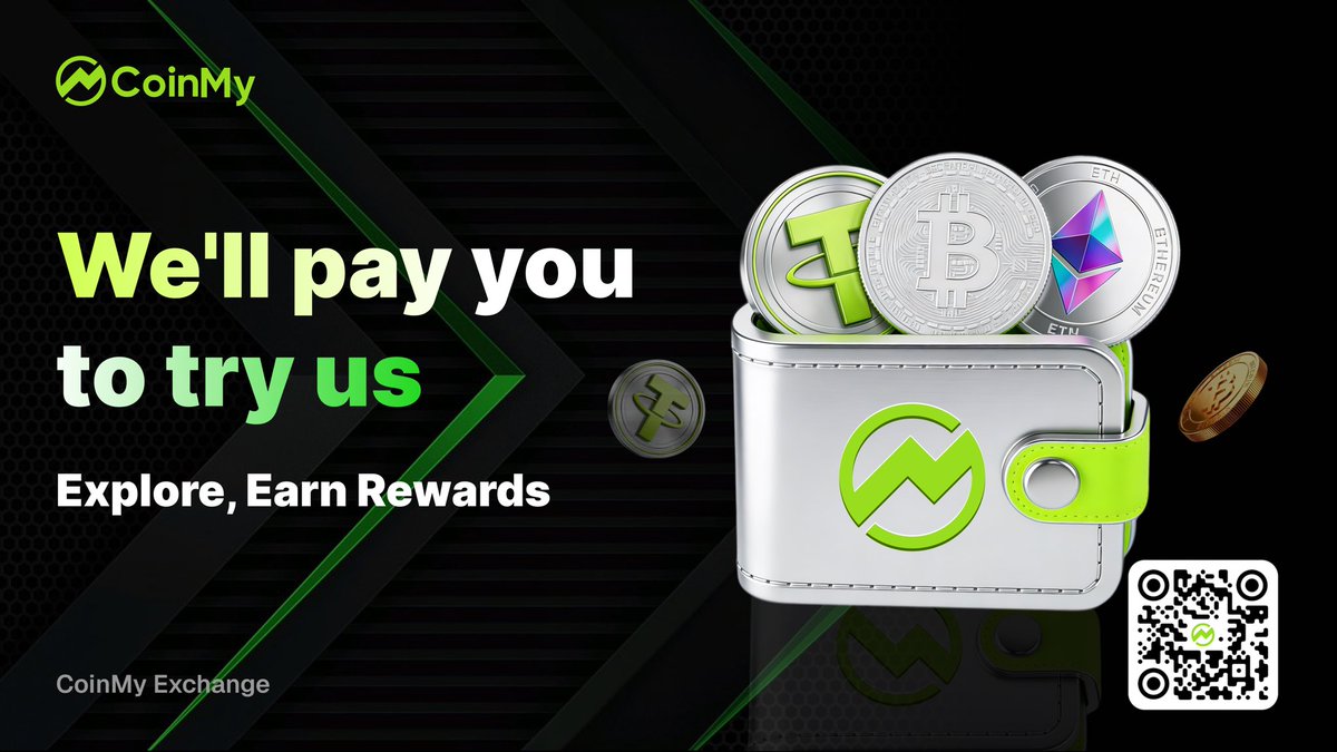 CoinMyX's tweet image. New to Coinmy?

🎰 Up to 12,000 USDT in task rewards
₿ Lottery — up to 1 Bitcoin
📈 Fees as low as 0.008%

Sign up free → coinmy.com

#CryptoBonus #NewUser #FreeCrypto #Coinmy