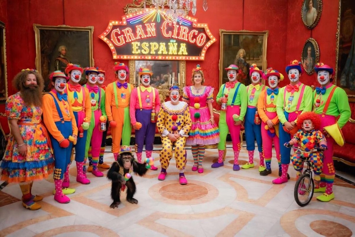 El pachacho campechano de gira con el Gran Circo España