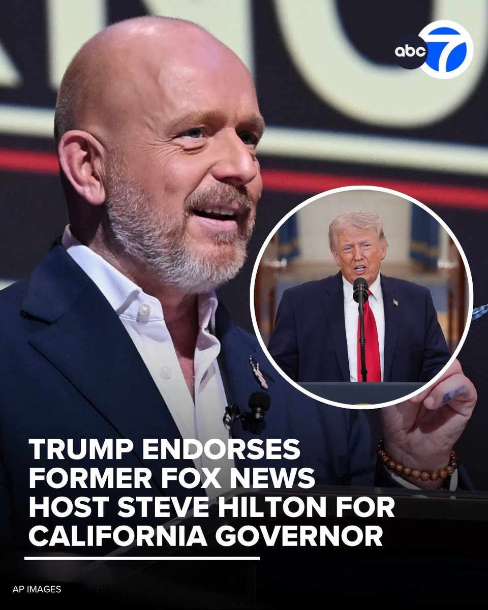 President Donald Trump delivered a major endorsement in the California ...