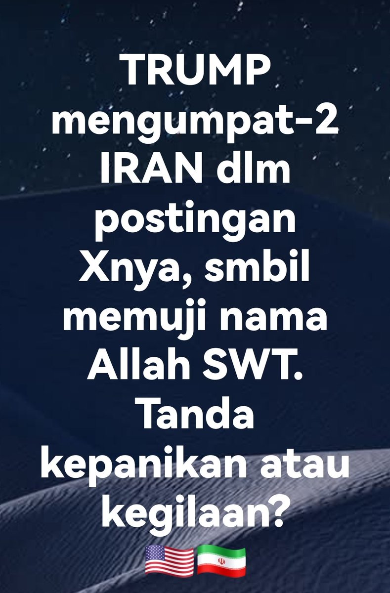MUHAMMAD AS HIKAM tweet media