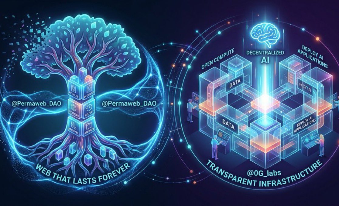 Karim_drvp's tweet photo. Most data disappears over time.
That’s the problem.

@Permaweb_DAO is fixing that with permanent storage.

@0G_labs is making that data usable at scale. https://t.co/DIexvbKYAN