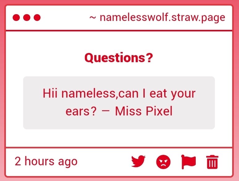 NamelessWolf tweet media