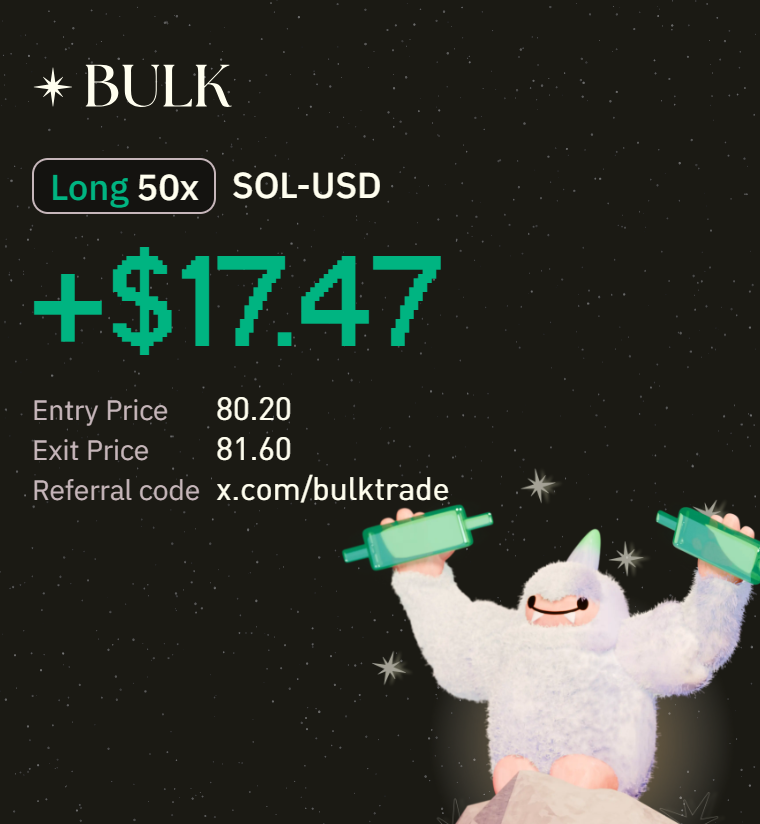 NekoCoiner's tweet image. Day 1 of being a @bulktrade  maxi 

Welps… if this was real cash, I’d definitely be ordering myself a fat pizza right now

Still early, still learning but we stacking wins regardless.