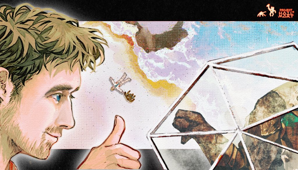 👎🏻👎🏻👎🏻关于波江座海边的畅想

“Grace想去海边做什么呢？问题。”
“和你一起躺在沙滩上就很好，Rocky。”

#ProjectHailMary