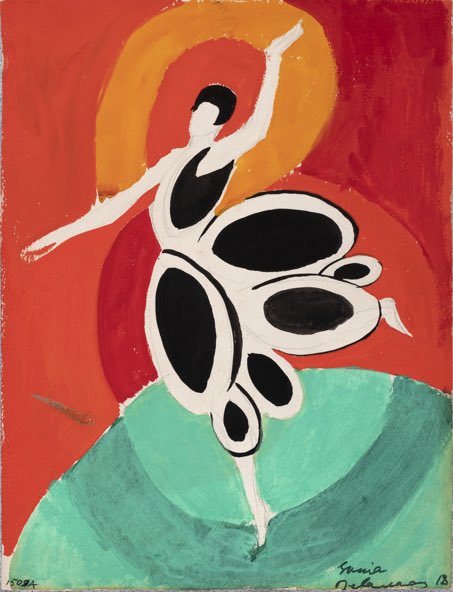 Bon dia
Costume pour Gaby, 1918
Sonia Delaunay