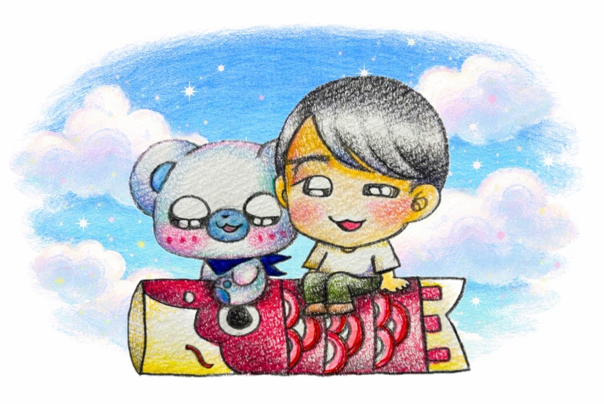 HaierJapan's tweet photo. ⛸️••┈┈••🐻‍❄️••┈┈••⛸️••┈┈••🐻‍❄️

YUZU×REITO 🎨vol.15

🐻‍❄️••┈┈••⛸️••┈┈••🐻‍❄️••┈┈••⛸️

羽生結弦選手とレイトの第15弾コラボイラストです︎︎☁☀️

#Haier #羽生結弦 #Haier_YUZU #レイトくんと仲良くしたい https://t.co/fKaHaipskM