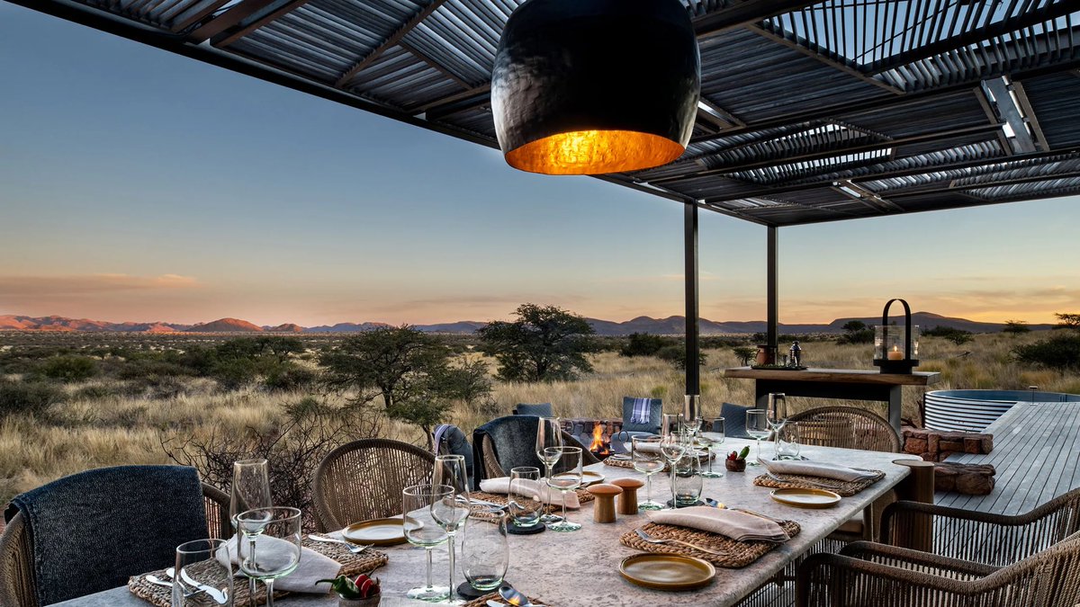 amara_safari's tweet photo. Imagine waking up to the call of the Savannah, wrapped in Egyptian cotton, with nothing between you and the horizon but a pane of glass and a private plunge pool. https://t.co/Xl5LEU3eQz