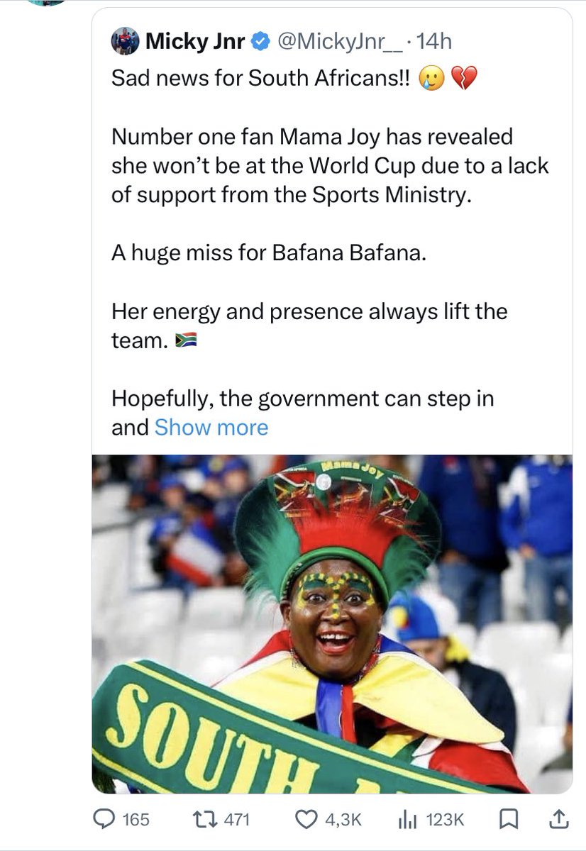 MamaJoy Chauke tweet media