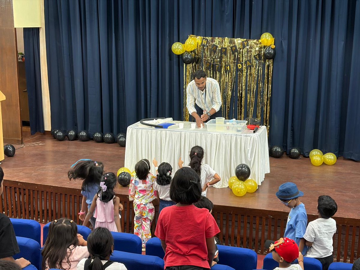 GSCPGoa's tweet image. Another year older, wiser, and more curious! Celebrating this special day exploring the wonders of science, creating memories filled with joy, activity, and excitement @goasciencecentre 🎂🌌✨
#scicomm #scienceisfun #sciencexperiment #scienceactivity
@ncsmgoi @MinOfCultureGoI