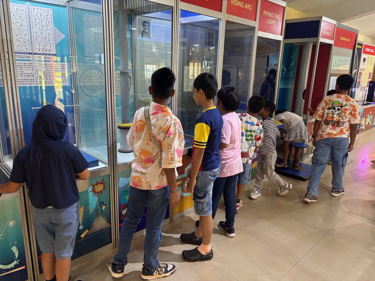 GSCPGoa's tweet image. Another year older, wiser, and more curious! Celebrating this special day exploring the wonders of science, creating memories filled with joy, activity, and excitement @goasciencecentre 🎂🌌✨
#scicomm #scienceisfun #sciencexperiment #scienceactivity
@ncsmgoi @MinOfCultureGoI