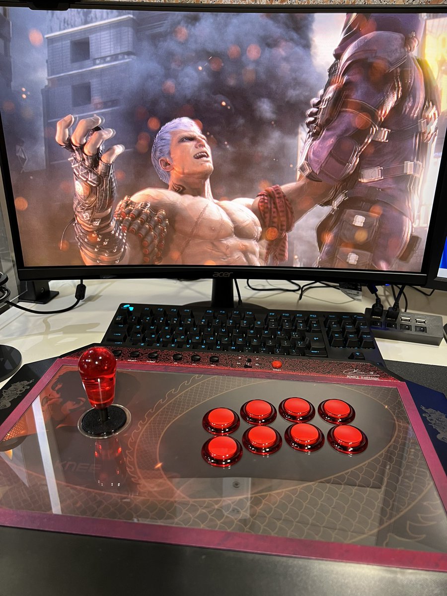 gamecenterb1's tweet photo. 今回韓国のIST MALLで購入した製品
・MakeStick X Prime Cross-up
・MakeStick X Prime Tachyon Knee Edition
・CRAZY DONPAL PRO
今後実際に触って簡単なレビューもやっていきたいと思います。
各製品は当店で試遊できますので、興味のある方はぜひお越しください。
#TEKKEN8 #istmall #samducksa https://t.co/fRB7pkLJhO