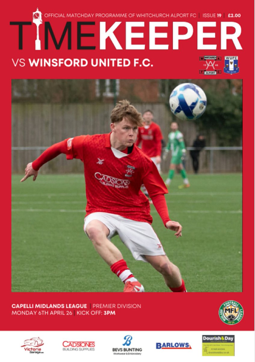 Whitchurch Alport Football Club tweet media