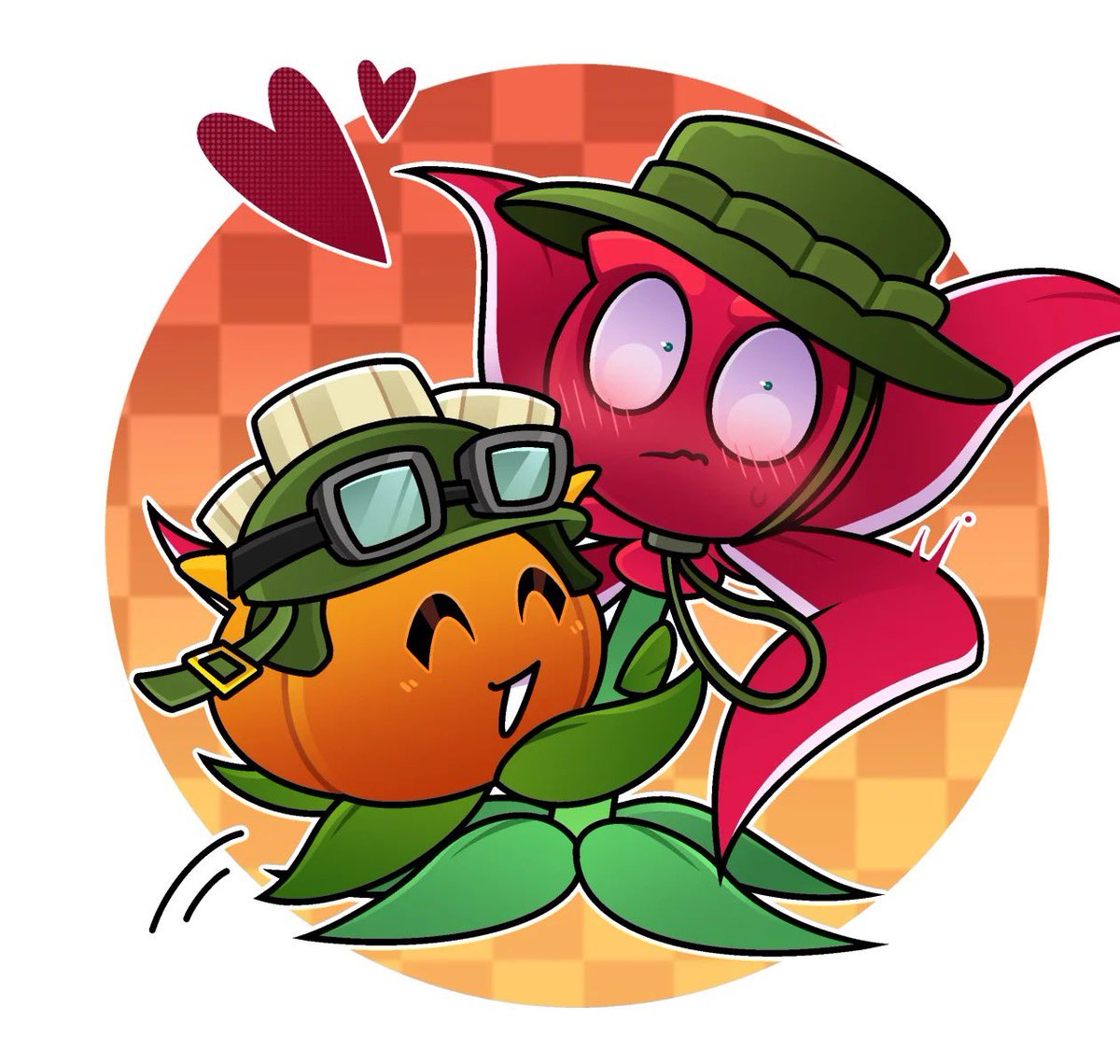 qingkongV1's tweet photo. 是我的一个中国朋友给我的!我很喜欢❤️🔥❤️🧡#pvz #pvz2 #akee #Redstinger #pvzart https://t.co/bvA9GBWTLK