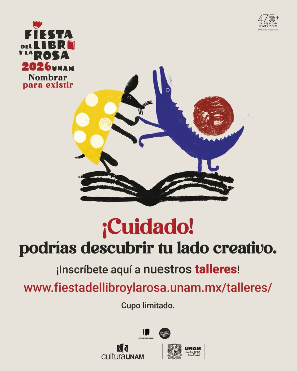 💬 Universo de Letras/ #Cátedra Pacheco 📖 tweet media