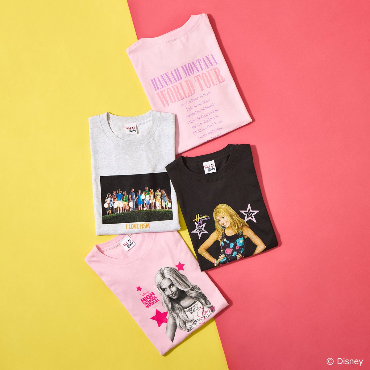 ／
💘ファン必見！👀💘
＼

PLAZAでも大人気のディズニー・チャンネルのアパレルシリーズに、新作Tシャツが登場🌈
今回は待望の『ディセンダント』デザインが初登場👏

さらに、『ハイスクール・ミュージカル』はシャーペイデザイン🏀✨『シークレットアイドル