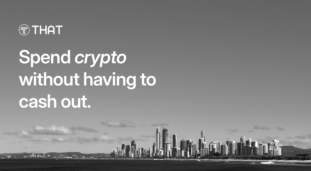 Your crypto doesn’t have to stay stuck online.

With THAT, you can use it in the real world without cashing out first.

Try it out today 👀