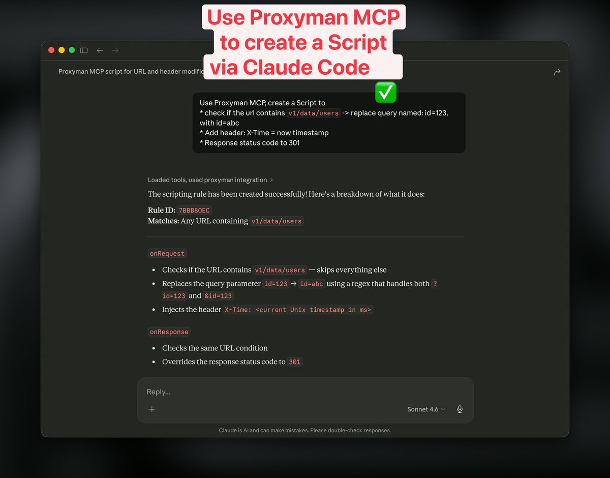 Proxyman tweet media