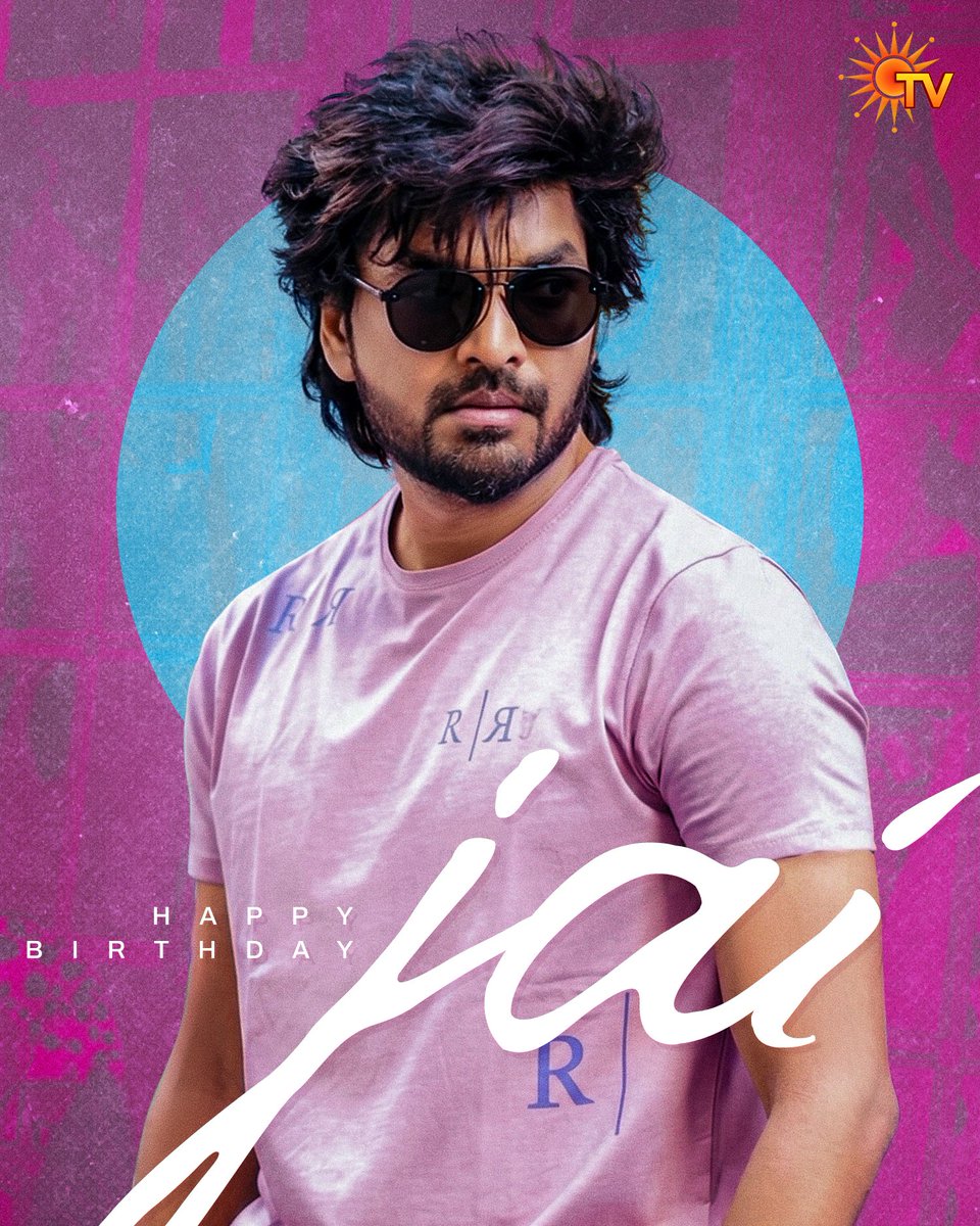 SunTV's tweet image. Happy Birthday to the charming actor @Actor_Jai ! 😍

#SunTV #Jai #HappyBirthdayJai #HBDJai