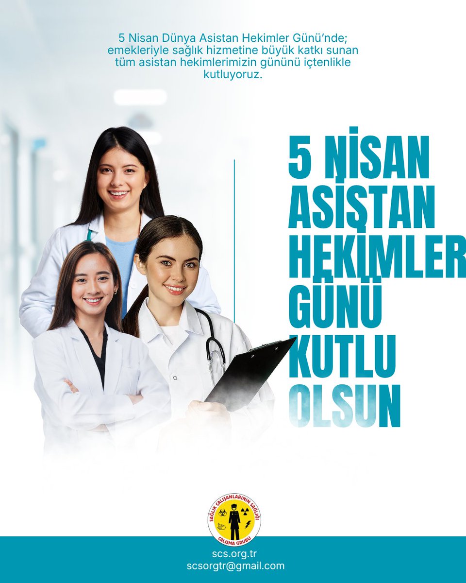 Sağlık Çalışanlarının Sağlığı Çalışma Grubu tweet media