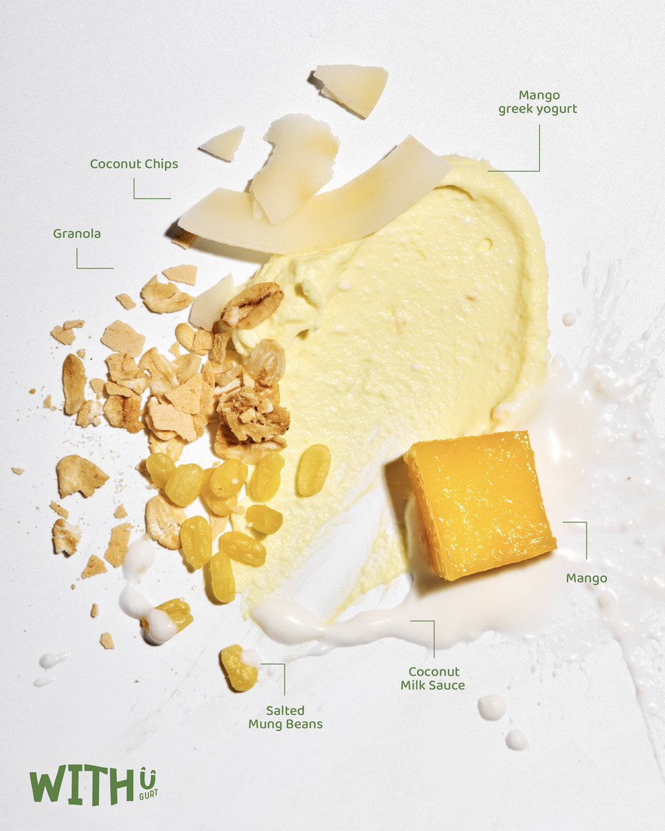 Mango time~ 

#MaMuangKrub
#MangoWITHU
#WITHUGURT 
#GreekYogurtUSDAOrganic