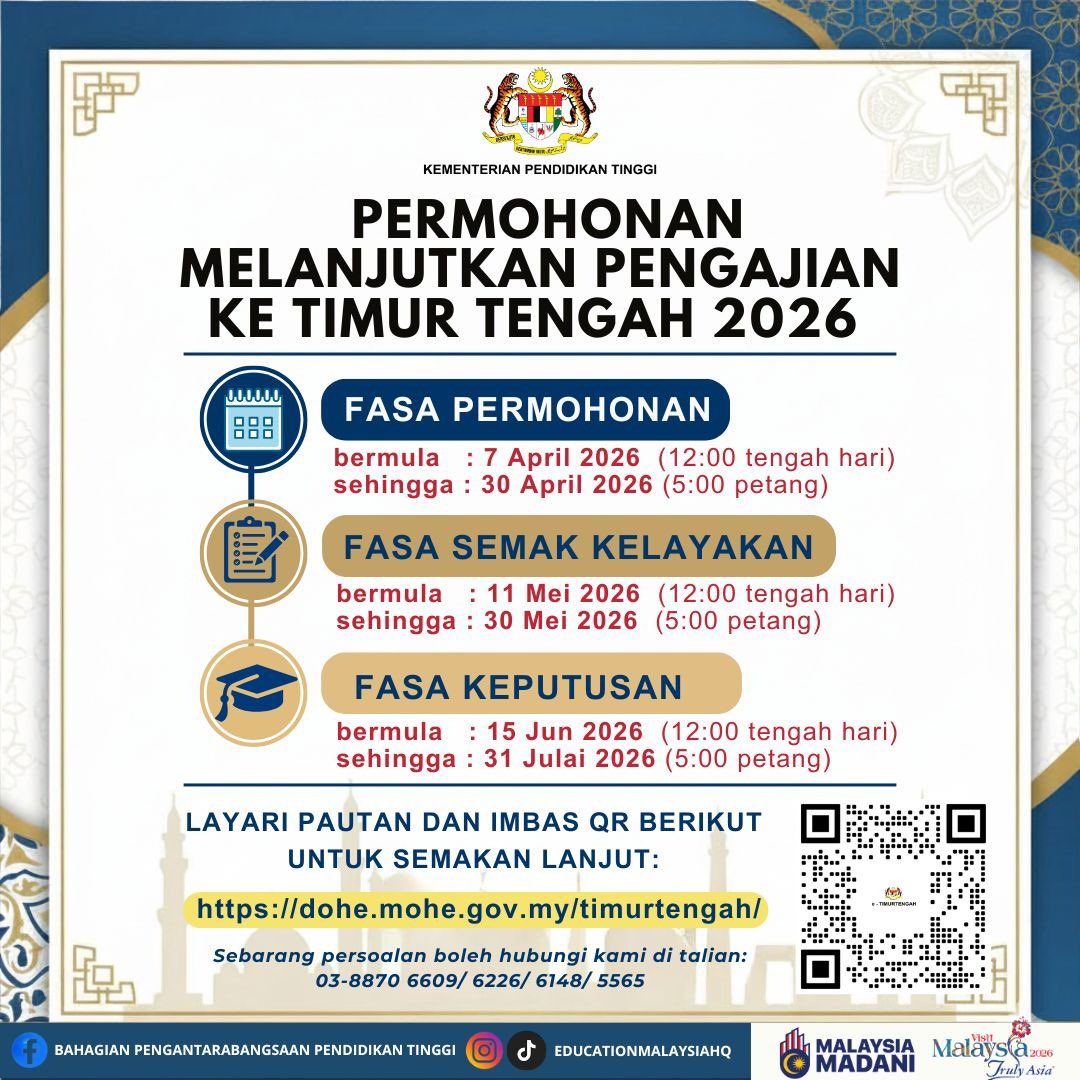 Kementerian Pendidikan Tinggi tweet media